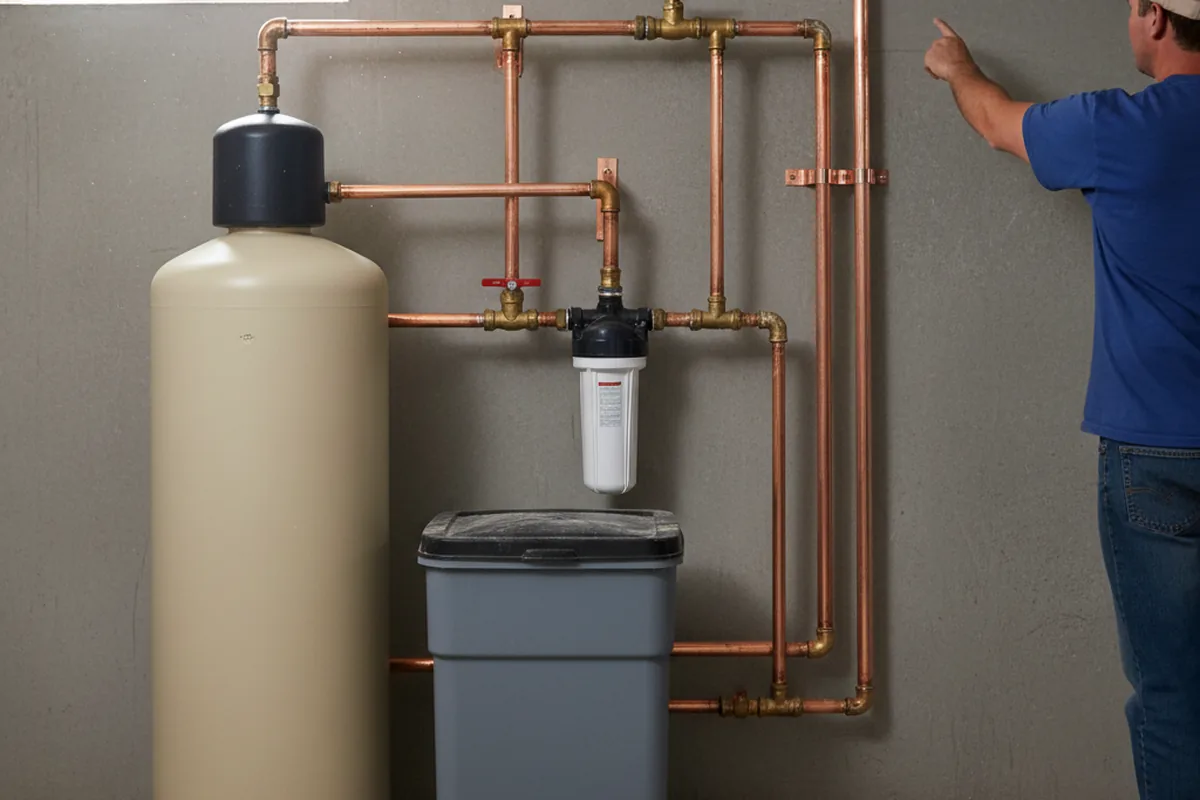 Whole-house water treatment system installed in Schiller Park